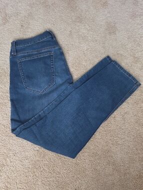 True Craft Men's Slim Dark Blue Denim Jeans